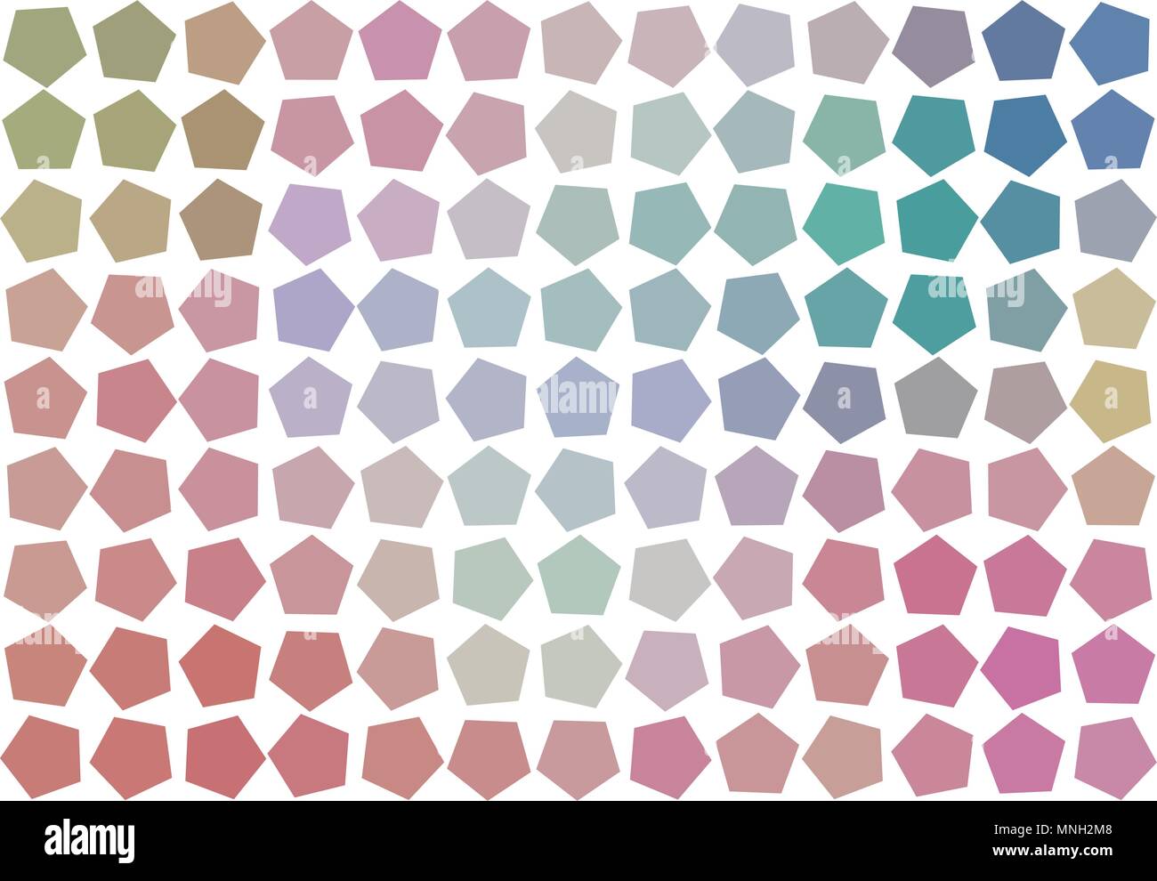 Background abstract pentagon pattern for design. Style of mosaic or ...