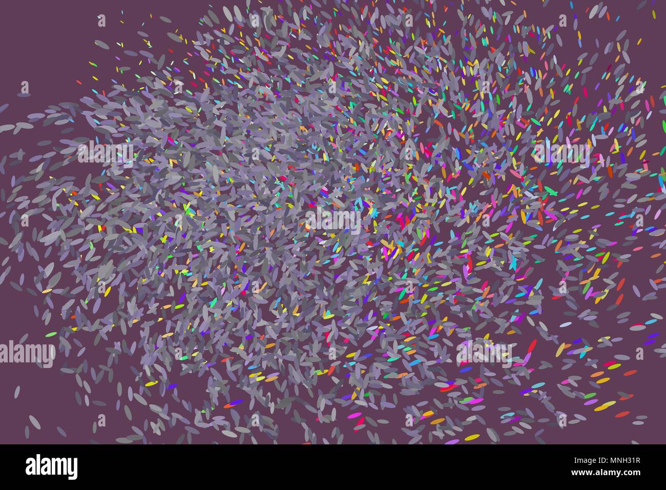 Particle Pattern Vector Background abstract motion, particle or random pattern for design ...
