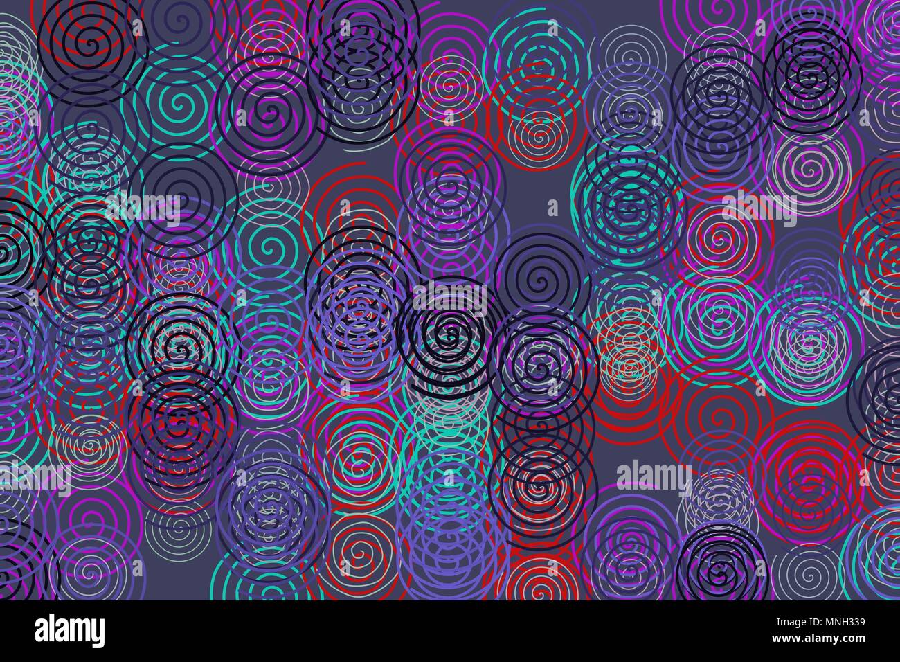 Abstract conceptual twirl circle line, path or pattern. Good for web ...