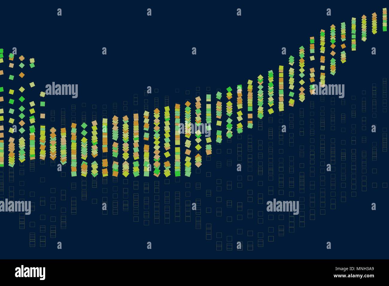 Abstract conceptual square, rectangle pattern. Good for web page ...