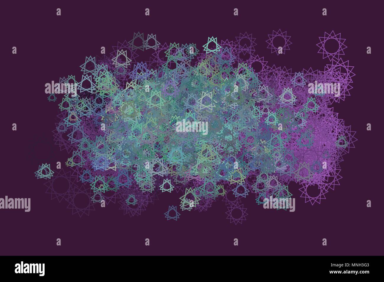Abstract background with shape of star pattern. Vector illustration ...