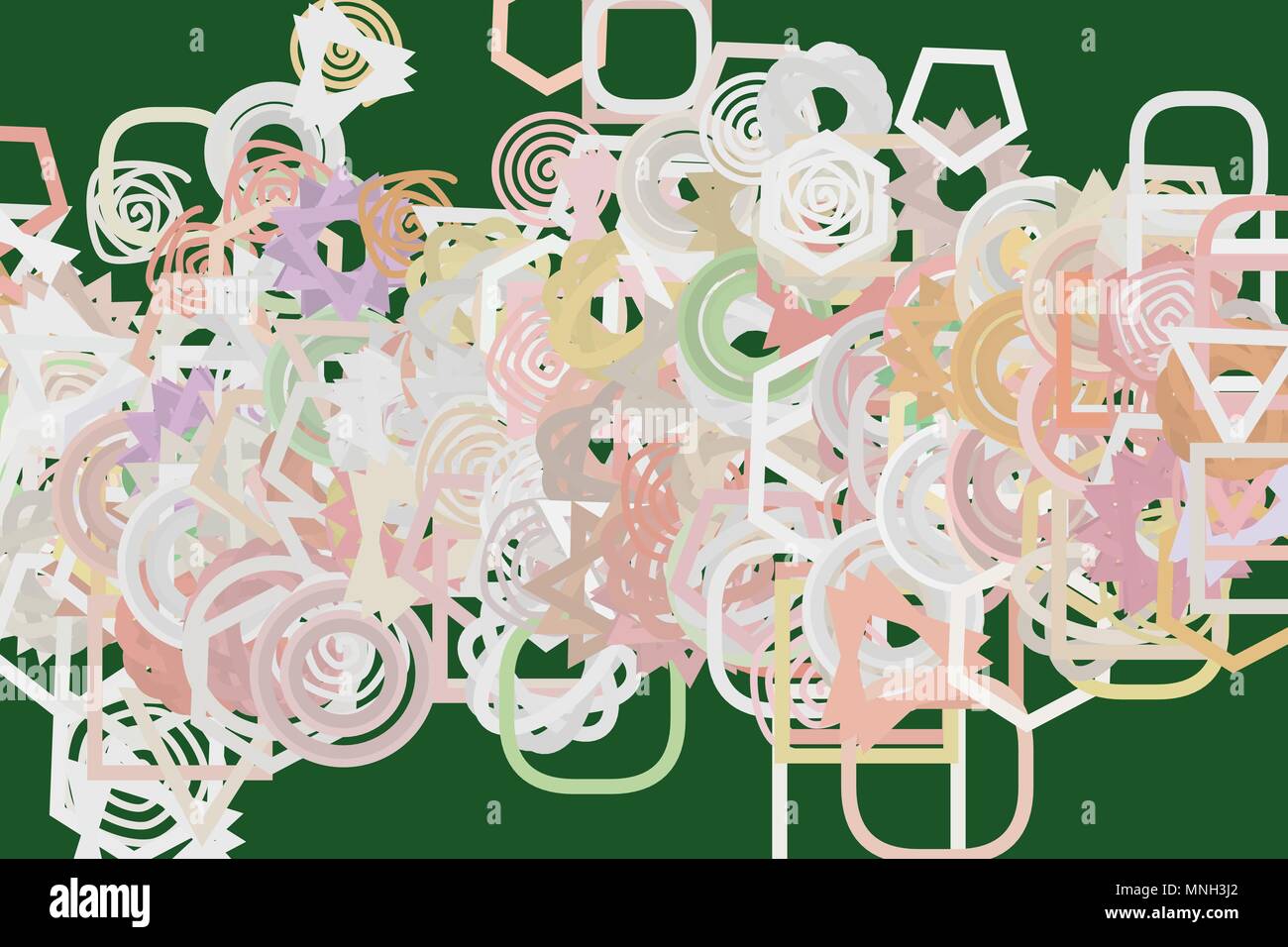 Conceptual background mixed pattern for design. Vector illustration ...