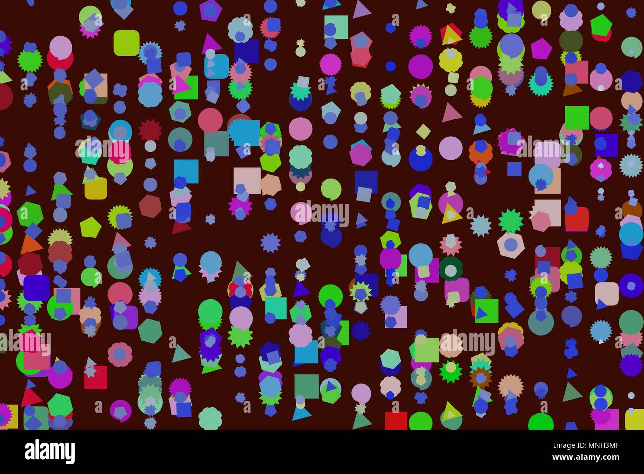 Background abstract mixed pattern for design. Vector illustration ...