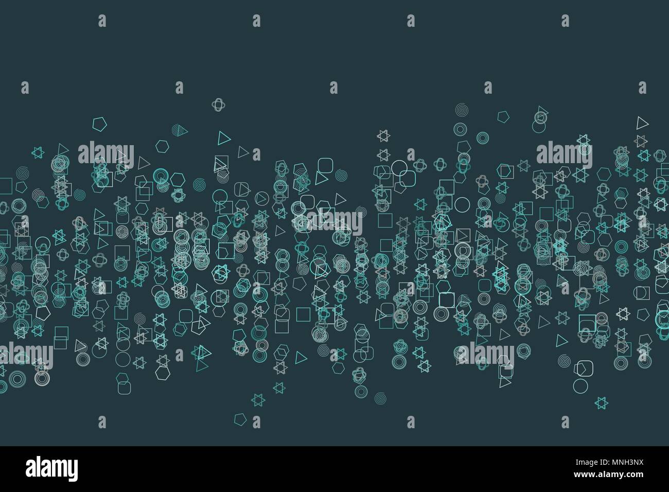 Abstract background with shape of mixed pattern. Vector illustration ...