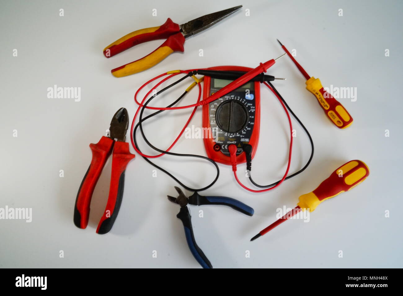 tools and equipment in electrical wiring