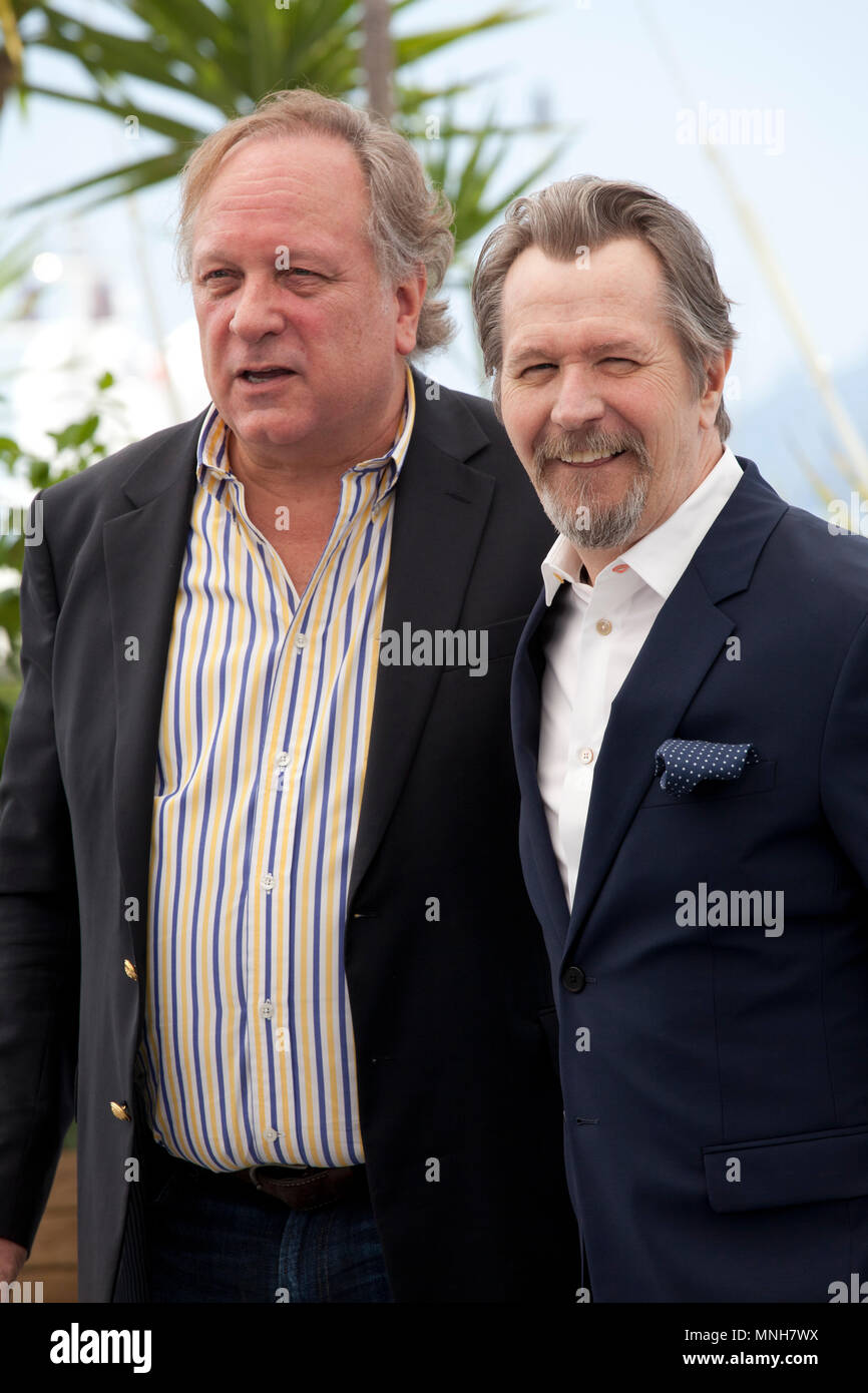 Cannes France 17th May 18 Producer Douglas Urbanski And Gary Oldman At The Rendezvous With Gary Oldman Photo Call At The 71st Cannes Film Festival Thursday 17th May 18 Cannes France Photo