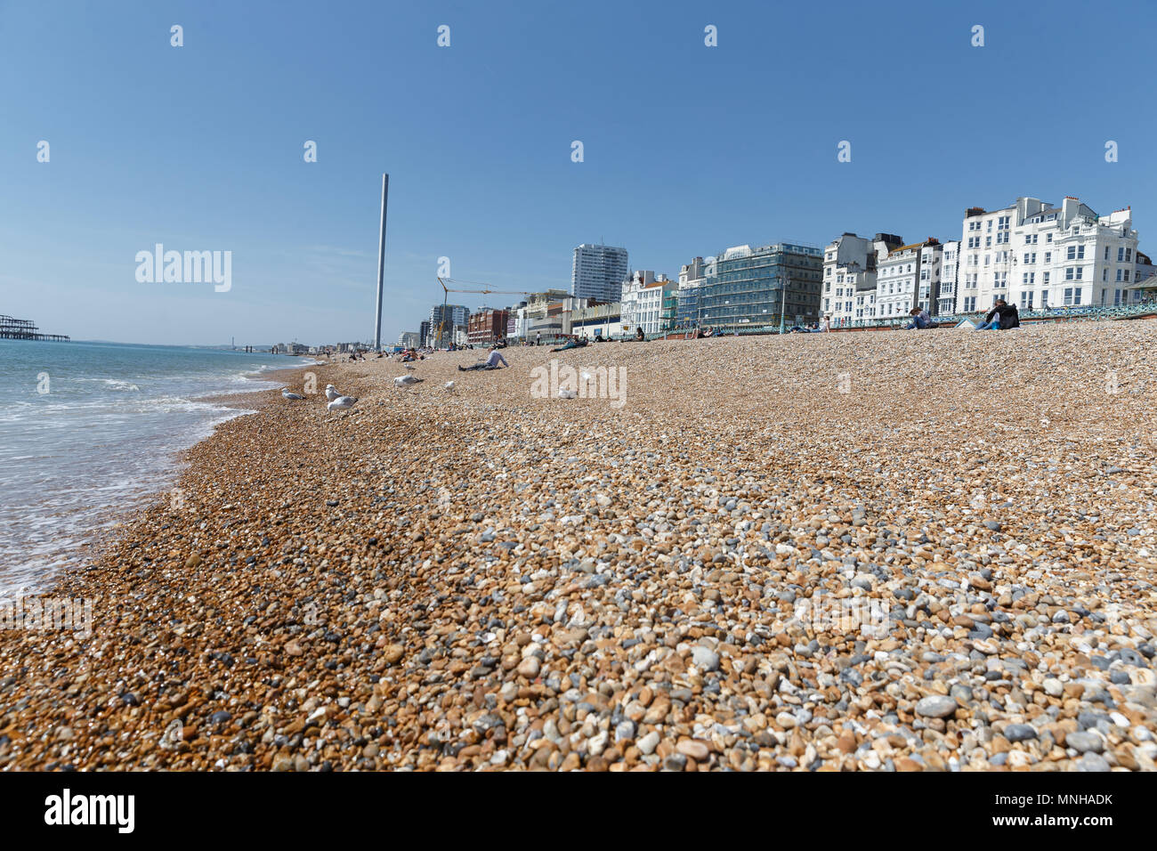 Brighton Beach On A Sunny Day Uk Seaside Pebble Beach Brighton Seafront Brighton East Sussex Uk Stock Photo Alamy Brighton Beach On A Sunny Day Uk Seaside Pebble Beach Brighton Seafront Brighton East Sussex Uk Stock Photo Alamy