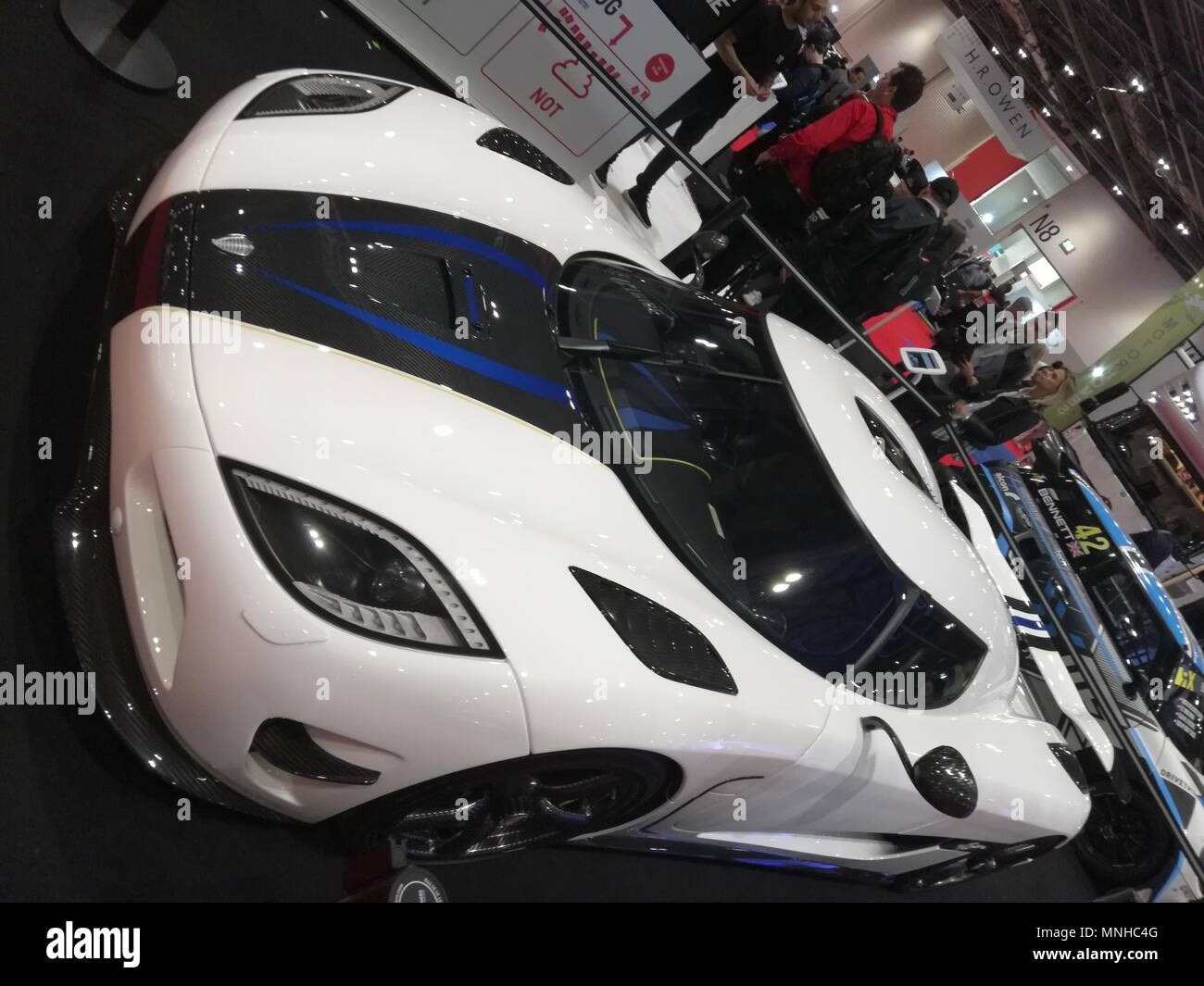 Motor Show 2018 opens in Excel, London Stock Photo Alamy