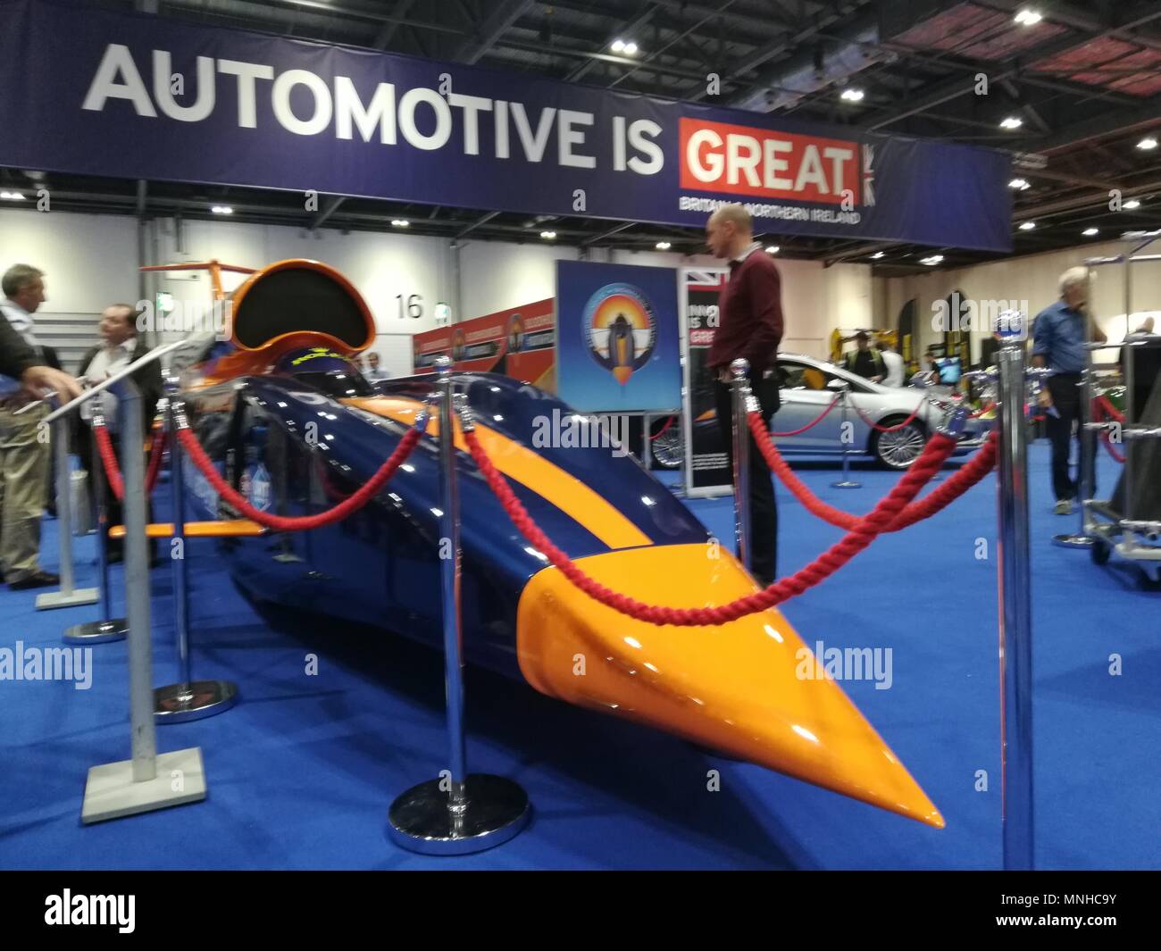 Motor Show 2018 opens in Excel, London Stock Photo Alamy