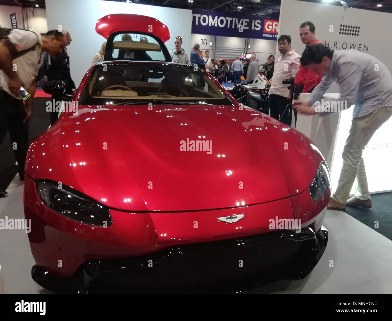 Motor Show 2018 opens in Excel, London Stock Photo Alamy