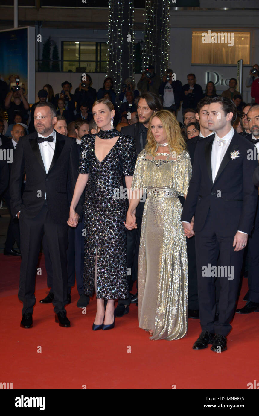 Cannes, France. 17th May, 2018. 71st Cannes Film Festival 2018, Red
