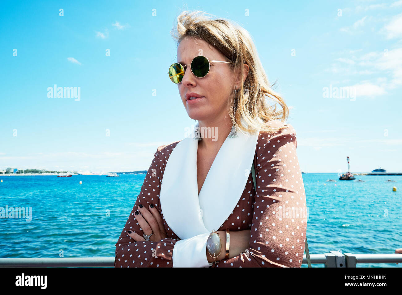 Sobchak with her husband went to France for a honeymoon 02/21/2013 Sobchak with her husband went to France for a honeymoon 02/21/2013