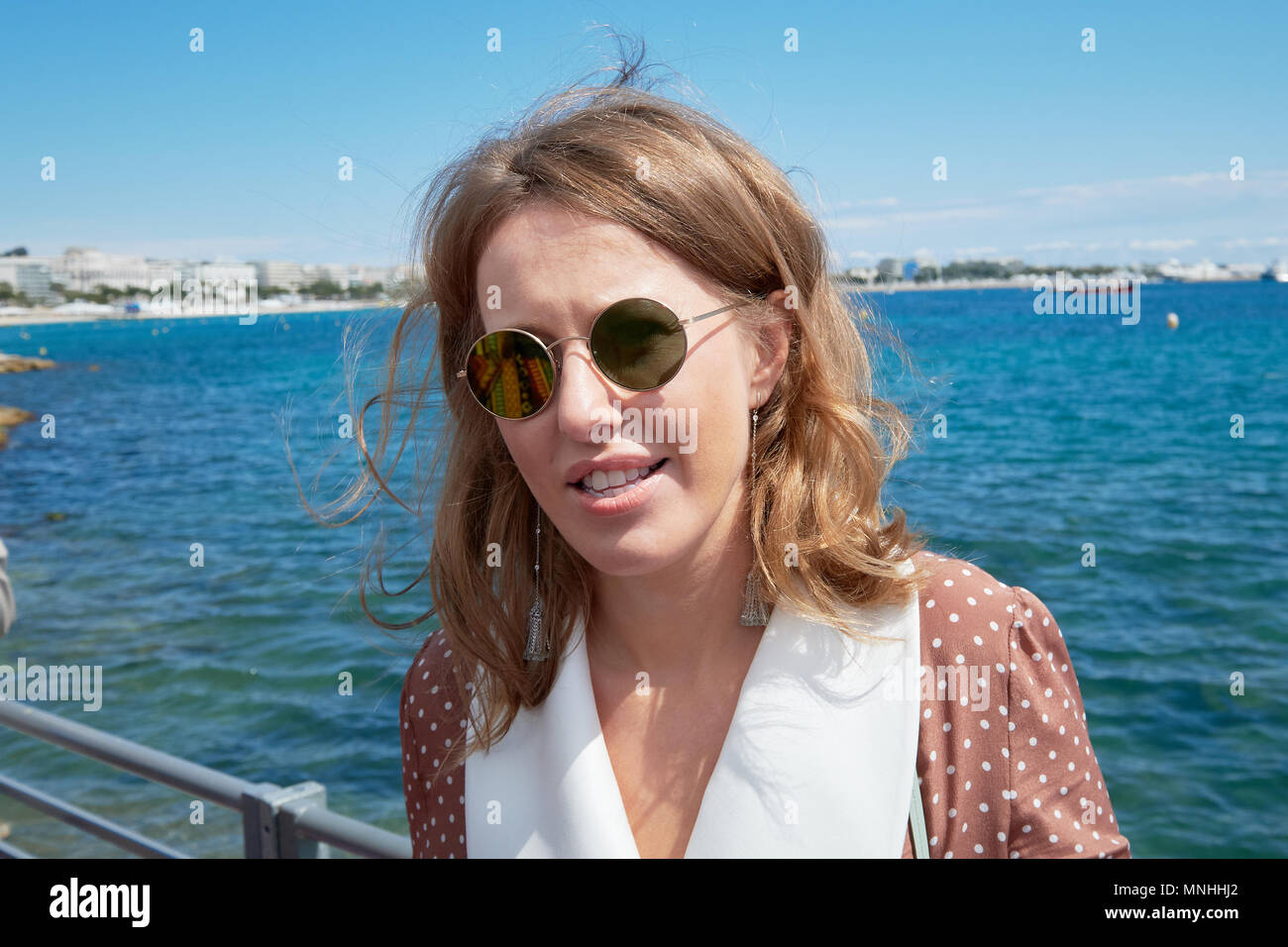 Sobchak with her husband went to France for a honeymoon 02/21/2013 Sobchak with her husband went to France for a honeymoon 02/21/2013