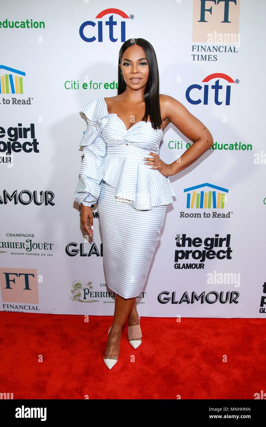 New York, NY, USA. 17th May, 2018. Ashanti at arrivals for Room To Read's NY Gala For Transformational Impact And Philanthropic Commitments To Global Education, Kimpton Hotel Eventi, New York, NY May 17, 2018. Credit: Jason Mendez/Everett Collection/Alamy Live News Stock Photo