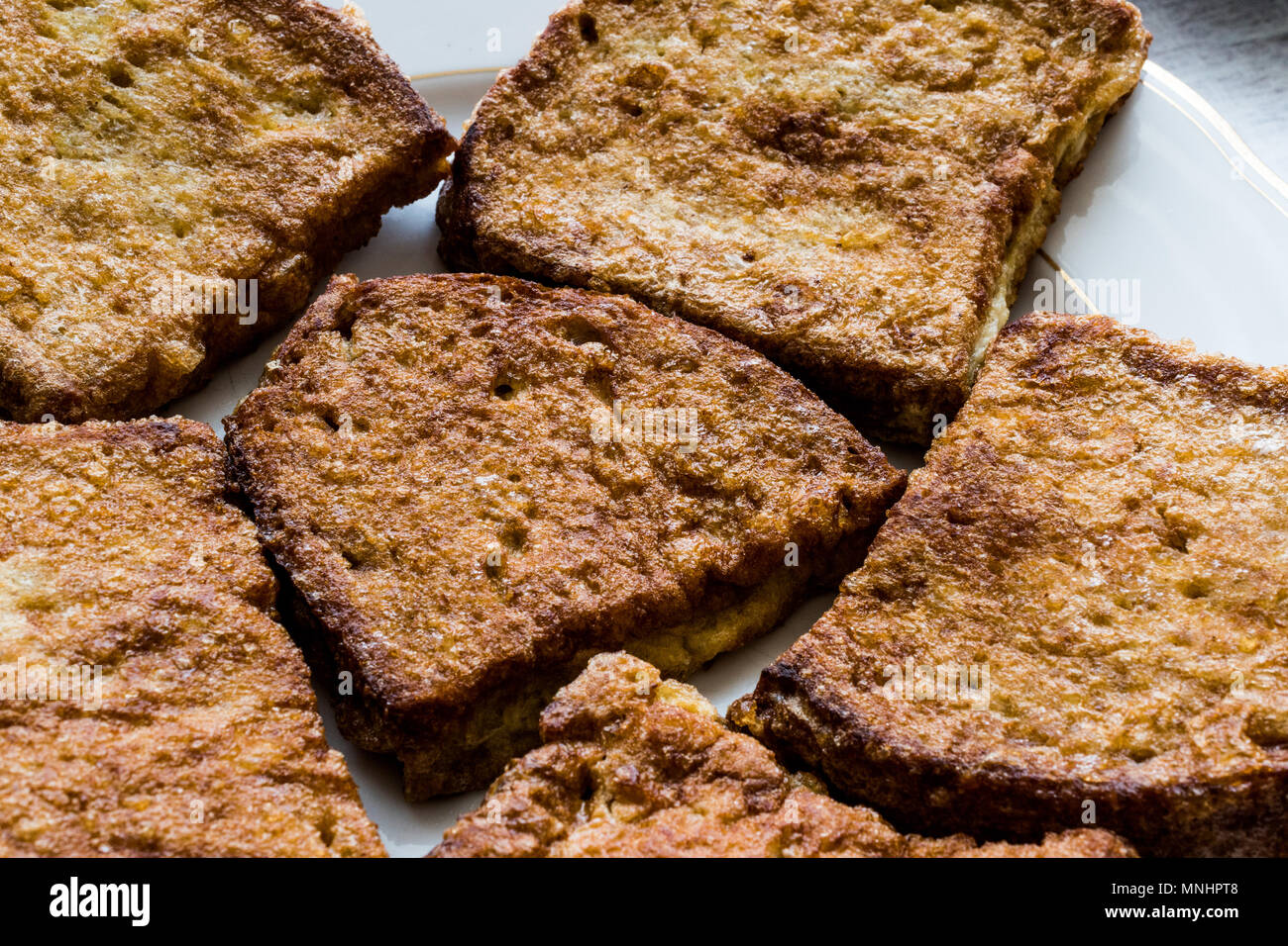 Turkish Egg Bread / Yumurtali ekmek / French Toast. Traditional