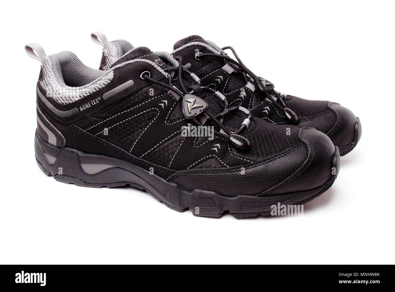 A pair of Men s Ultra Terrain shoes from Ecco intended for outdoor use  Stock Photo - Alamy