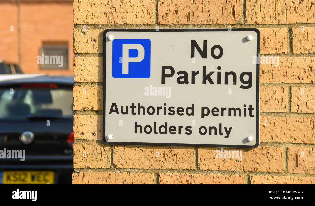 206 Permit Holder Parking Images, Stock Photos, 3D objects, & Vectors