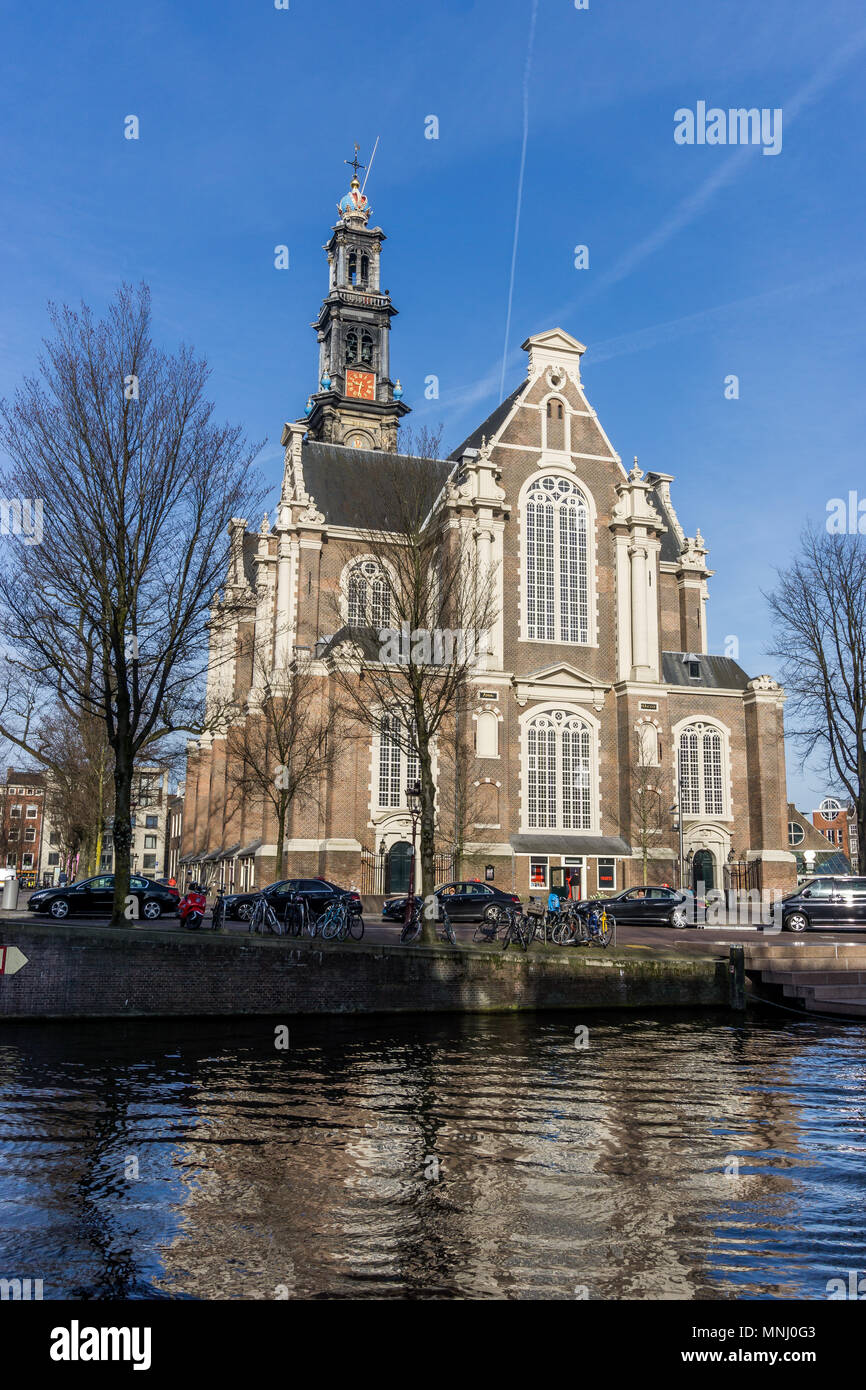 Westerkirk Church, Amsterdam, Netherlands, Europe Stock Photo - Alamy