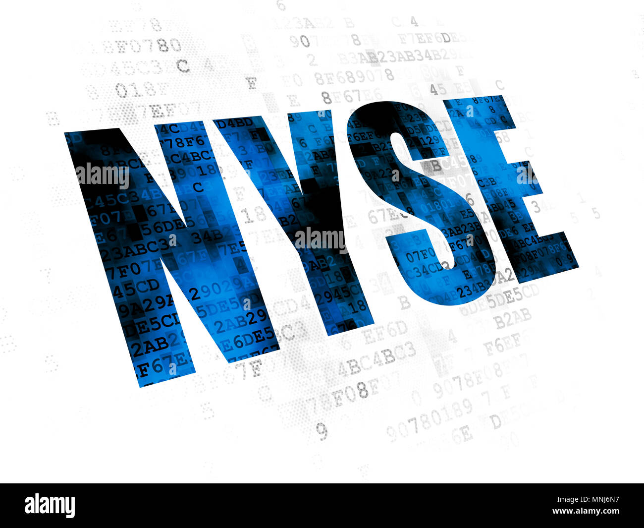 New york stock market exchange data Cut Out Stock Images & Pictures - Alamy