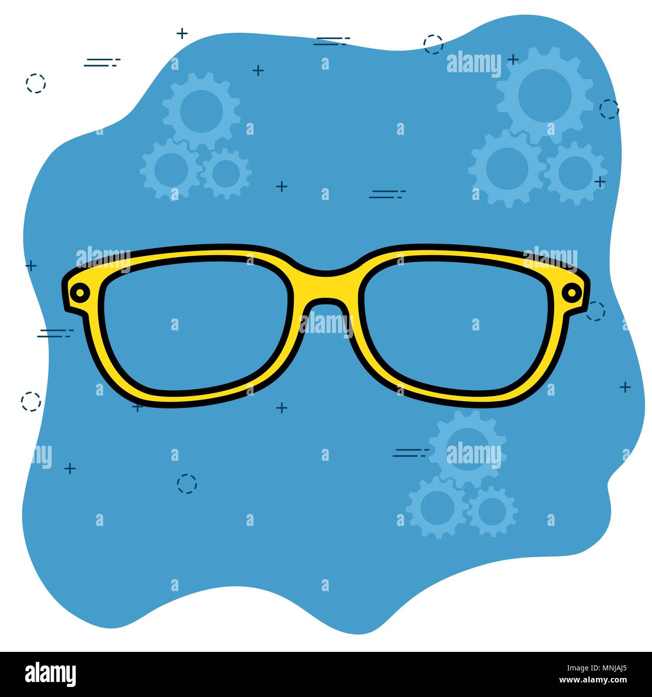 eye glasses isolated icon Stock Vector Image & Art - Alamy
