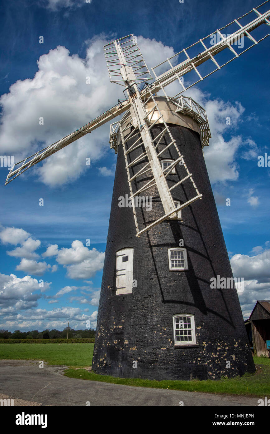 Pakenham Windmill, Suffolk UK Stock Photo Alamy