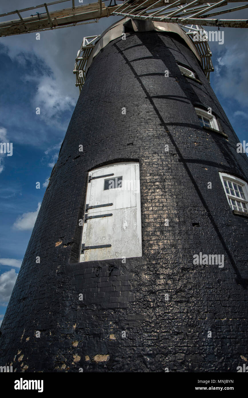 Pakenham Windmill, Suffolk UK Stock Photo Alamy