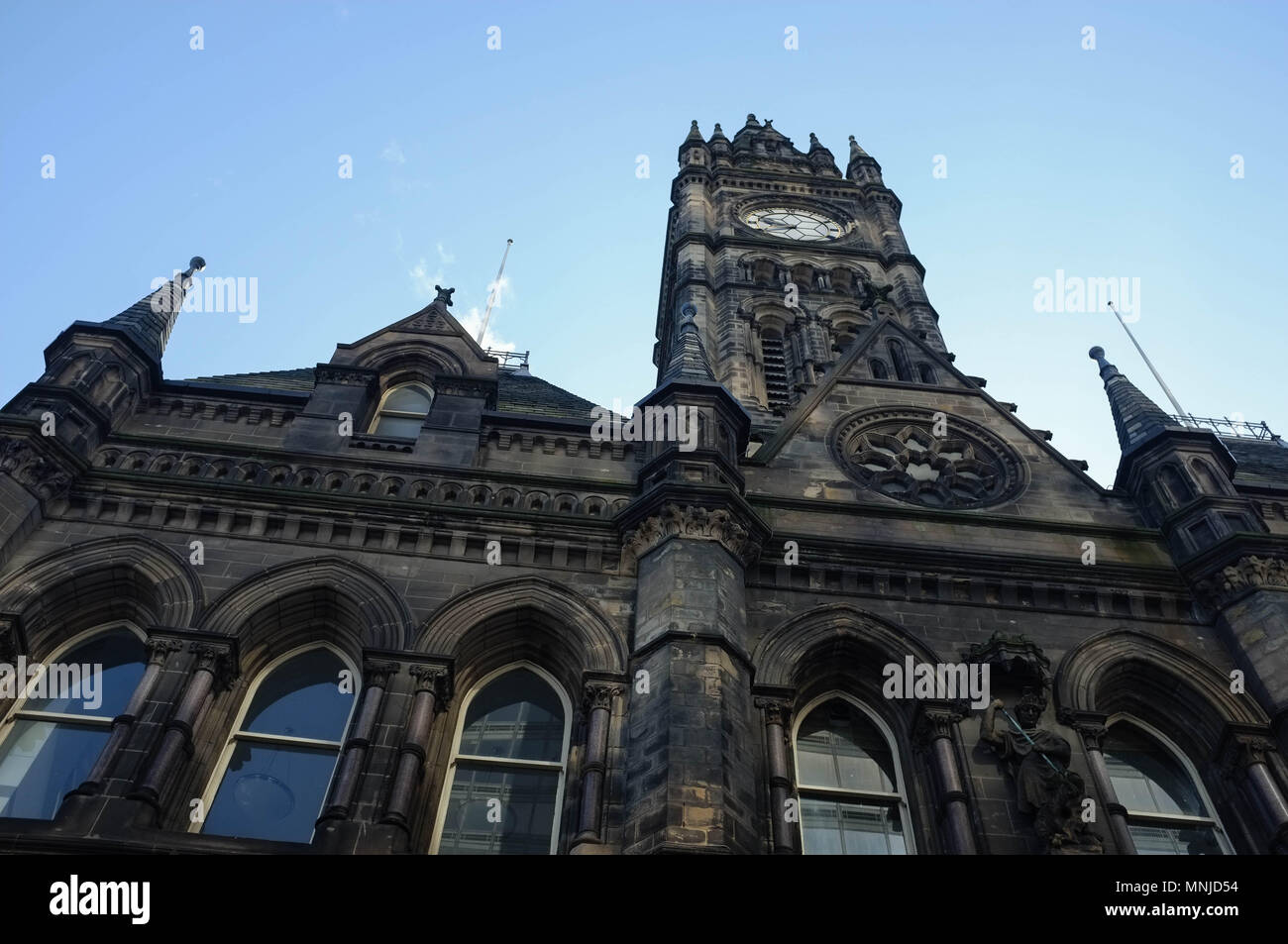 Middlesbrough Town Hall (built 1889, architect George Gordon Hoskins), Corporation Road, Middlesbrough, England, UK, May 2018 Stock Photo