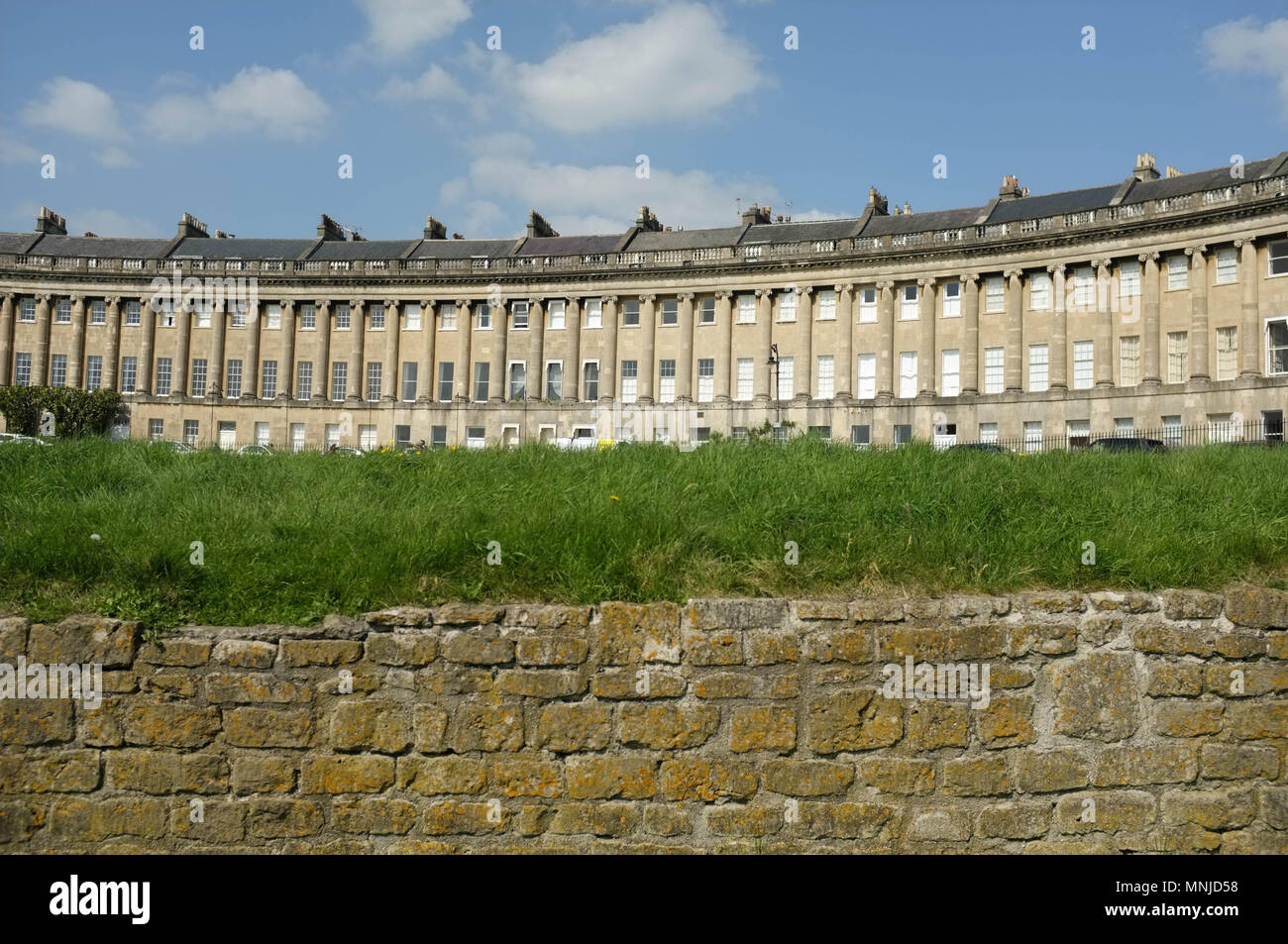 Royal Crescent, Bath, Somerset, England, UK, May 2018 Stock Photo