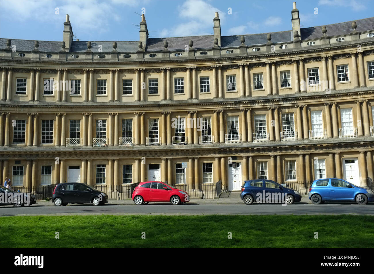 The Circus, Bath, Somerset, England, UK, May 2018 Stock Photo