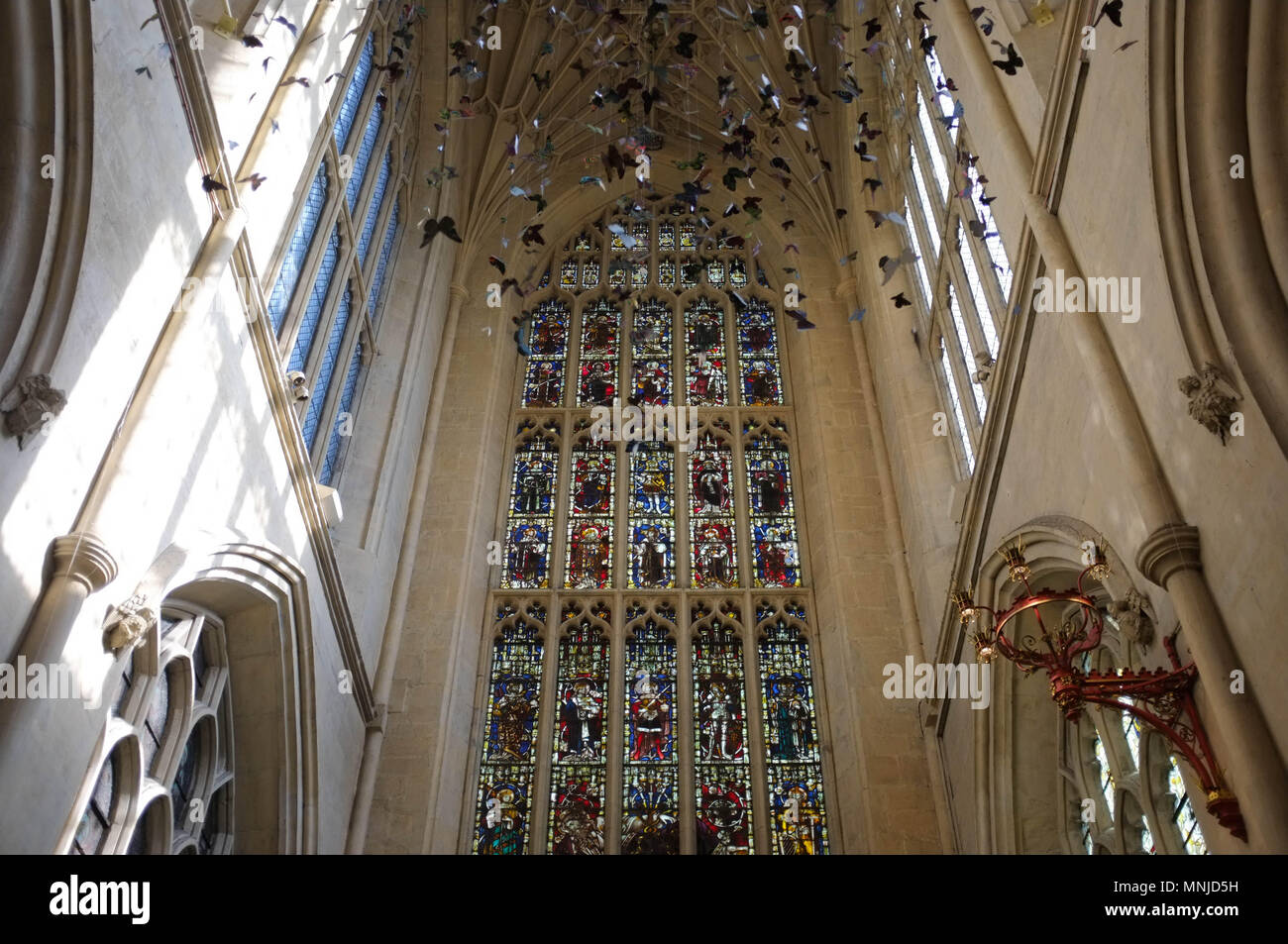 Bath Abbey, Bath, Somerset, England, UK, May 2018 Stock Photo