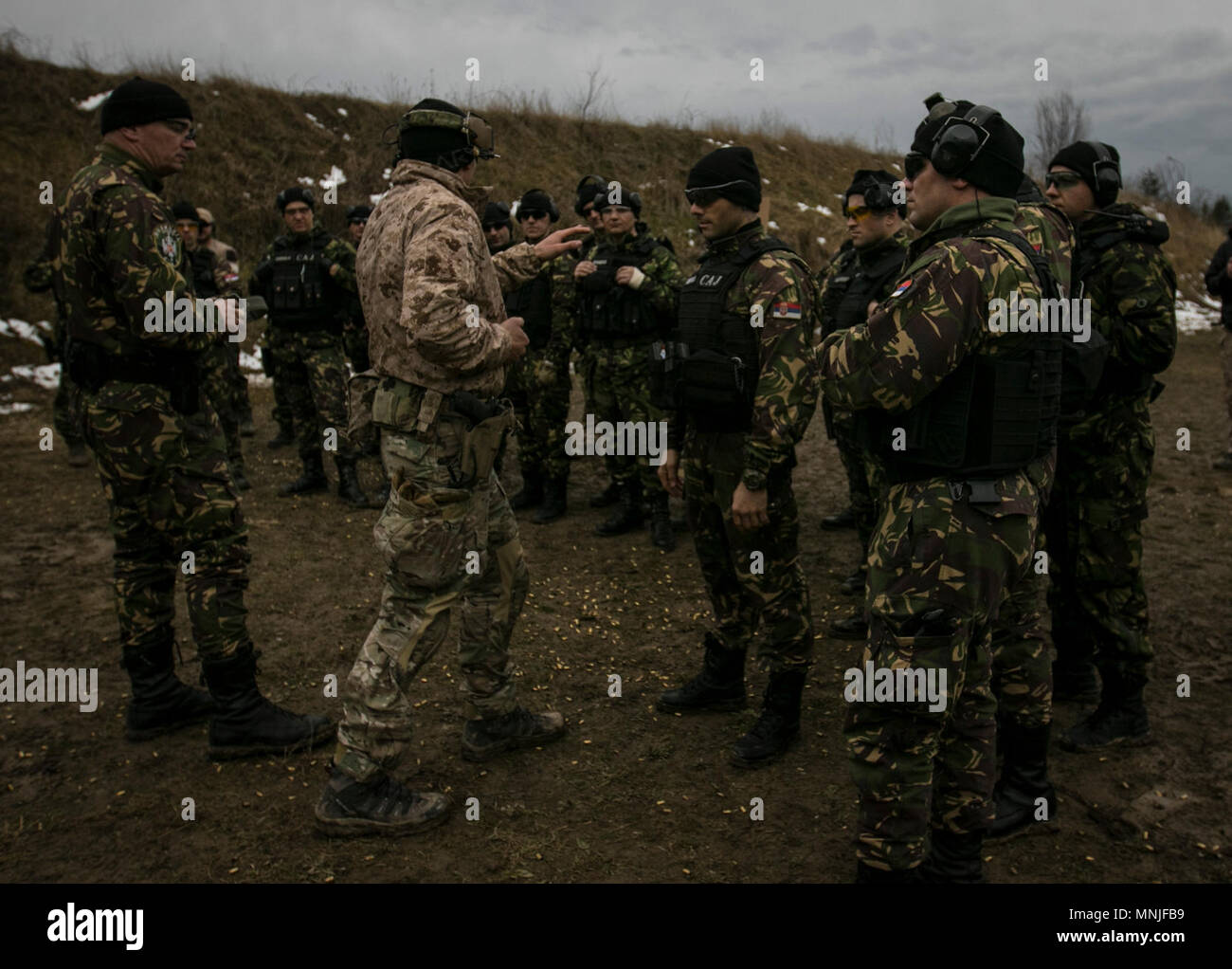 Serbian Military Complex High Resolution Stock Photography and Images