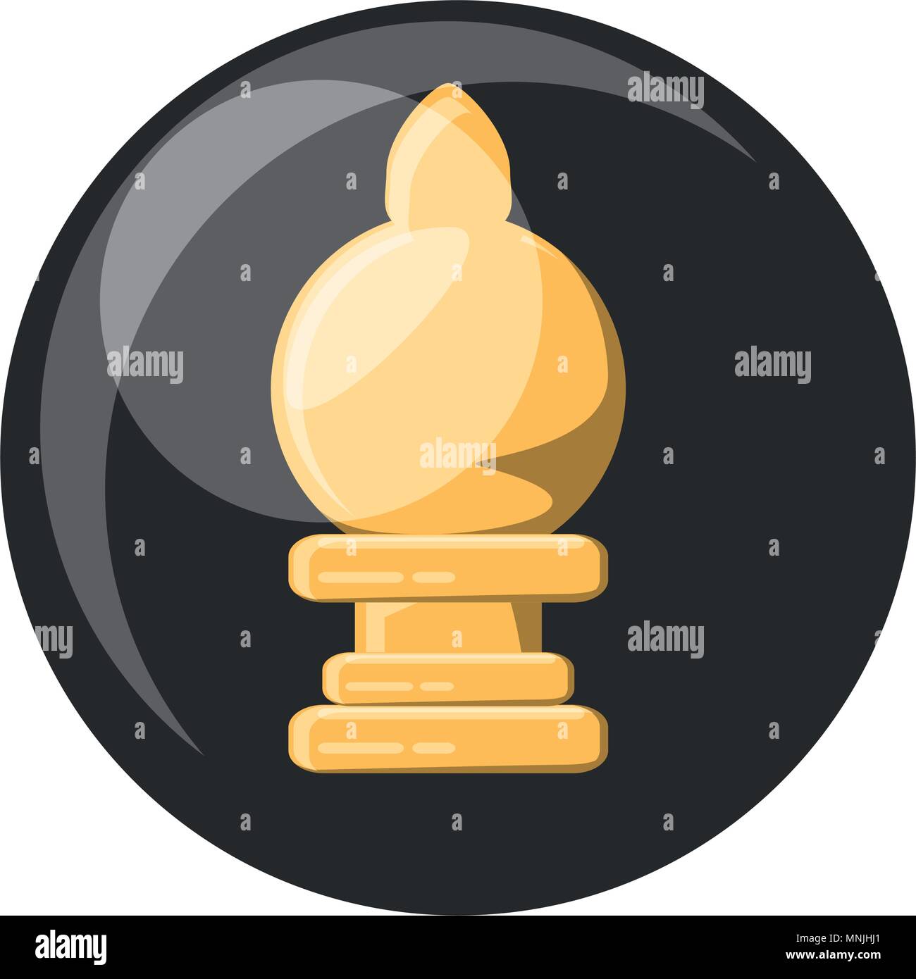 piece over decorative circle and white background, colorful