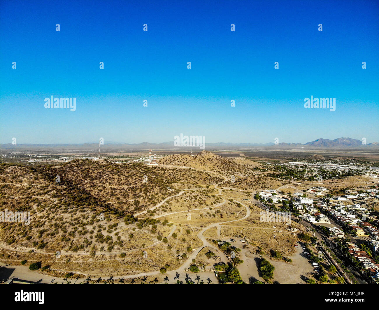 view aerial. residential La Jolla, one of the most wealthy residential