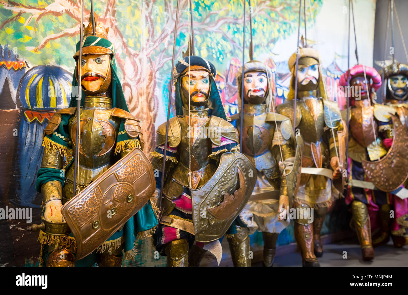 Puppet Theatre Sicily Stock Photos & Puppet Theatre Sicily Stock Images