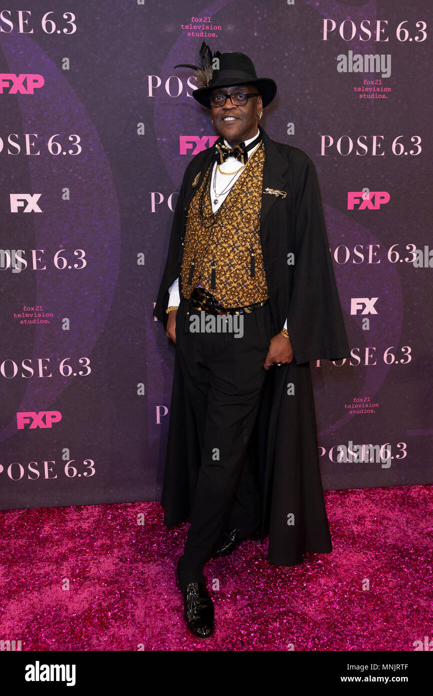 Sol Williams attends FX Pose premiere at Hammerstein Ballroom (Photo by