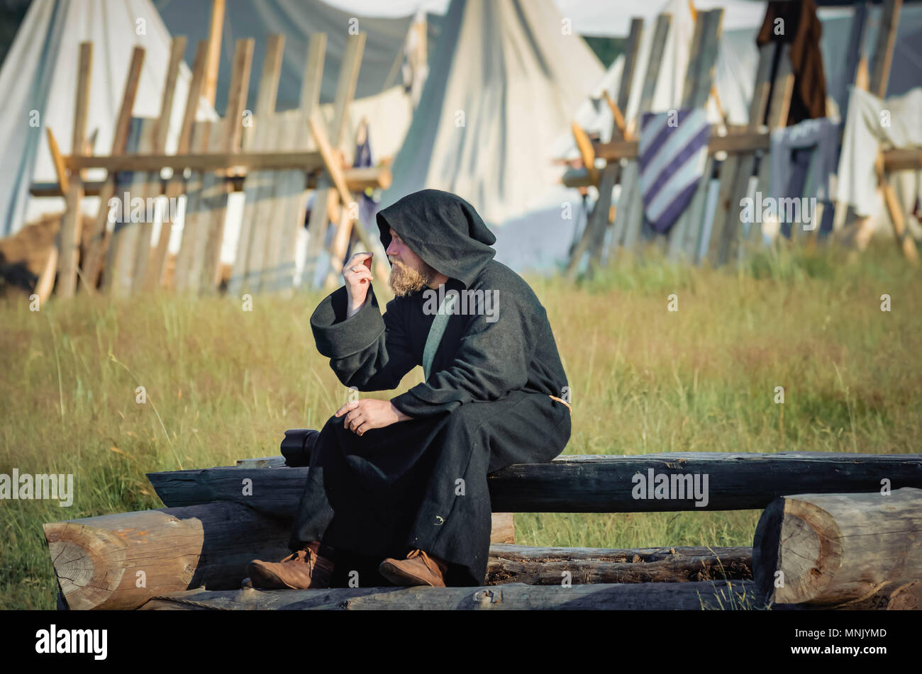 Black Hood Cloak High Resolution Stock Photography and Images - Alamy