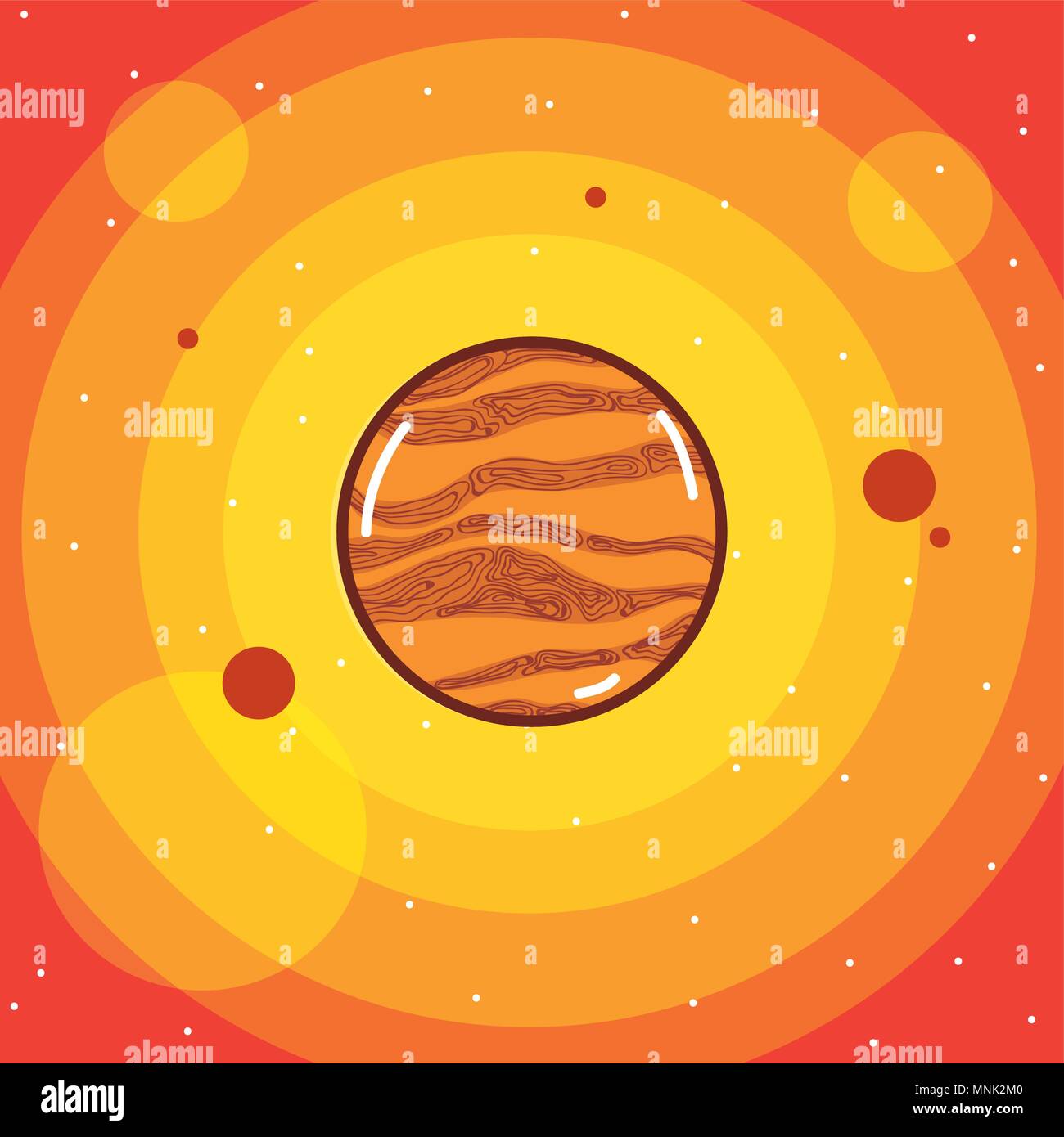 Jupiter milkyway planet Stock Vector Image & Art - Alamy