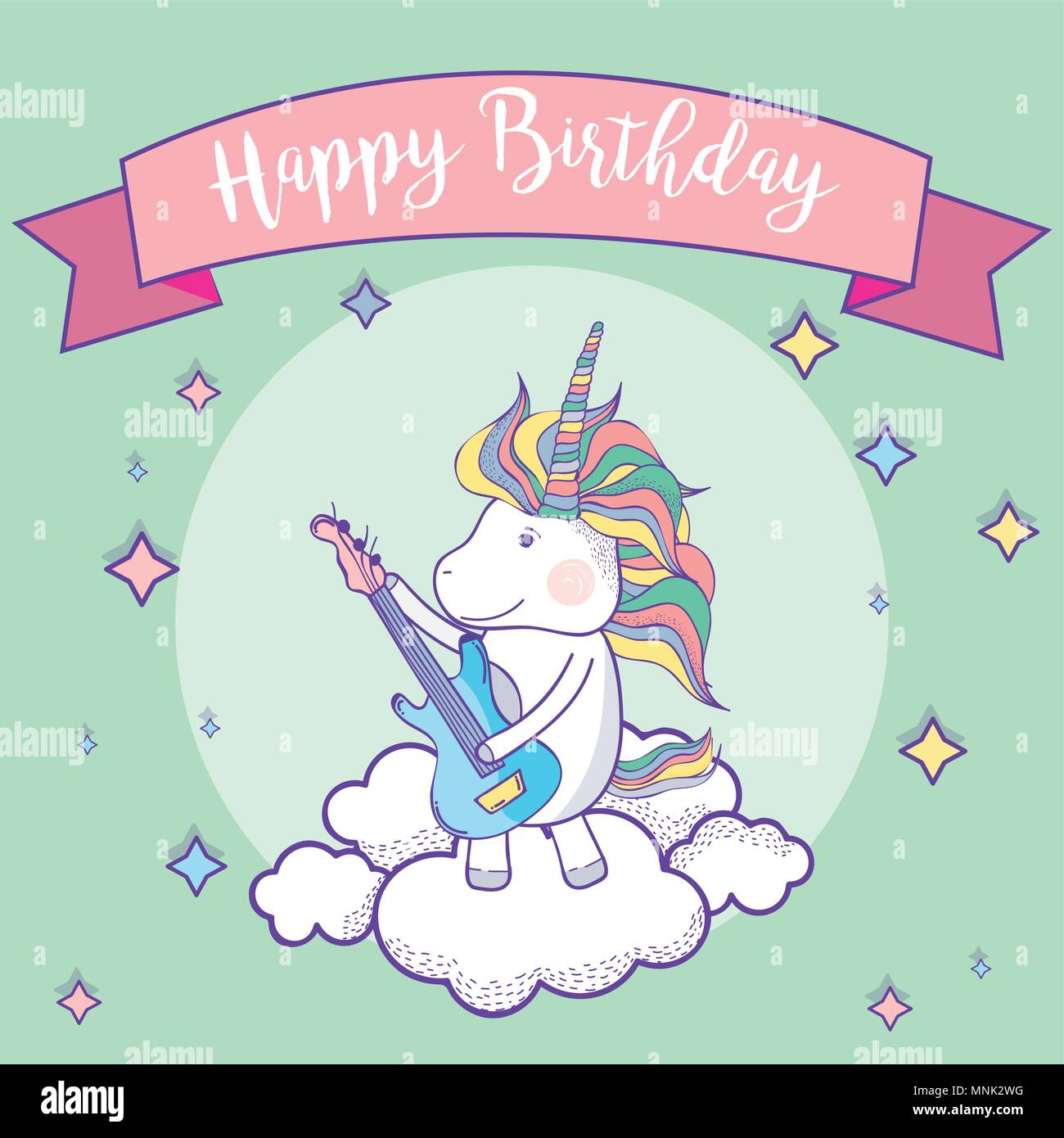 Happy birthday card Stock Vector Image & Art - Alamy