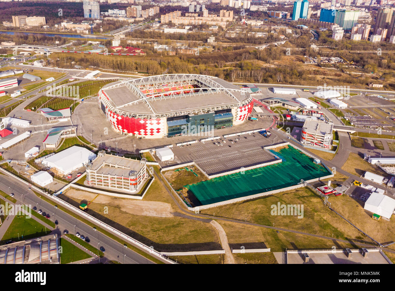 Spartak Moscow's Otkrytije Arena comes alive with advanced