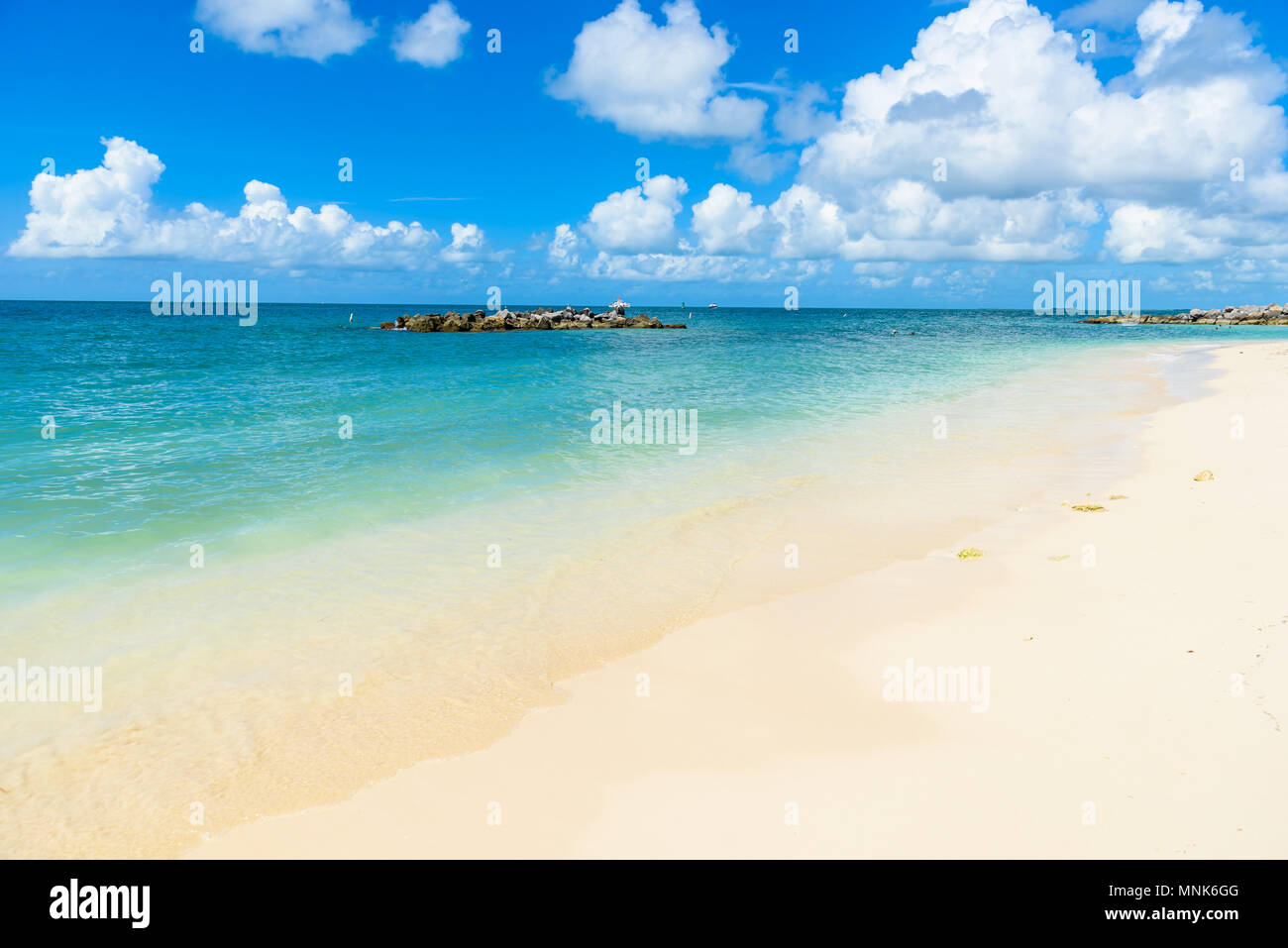 Paradise beach at Fort Zachary Taylor Park, Key West. State Park in Florida, USA Stock Photo Alamy