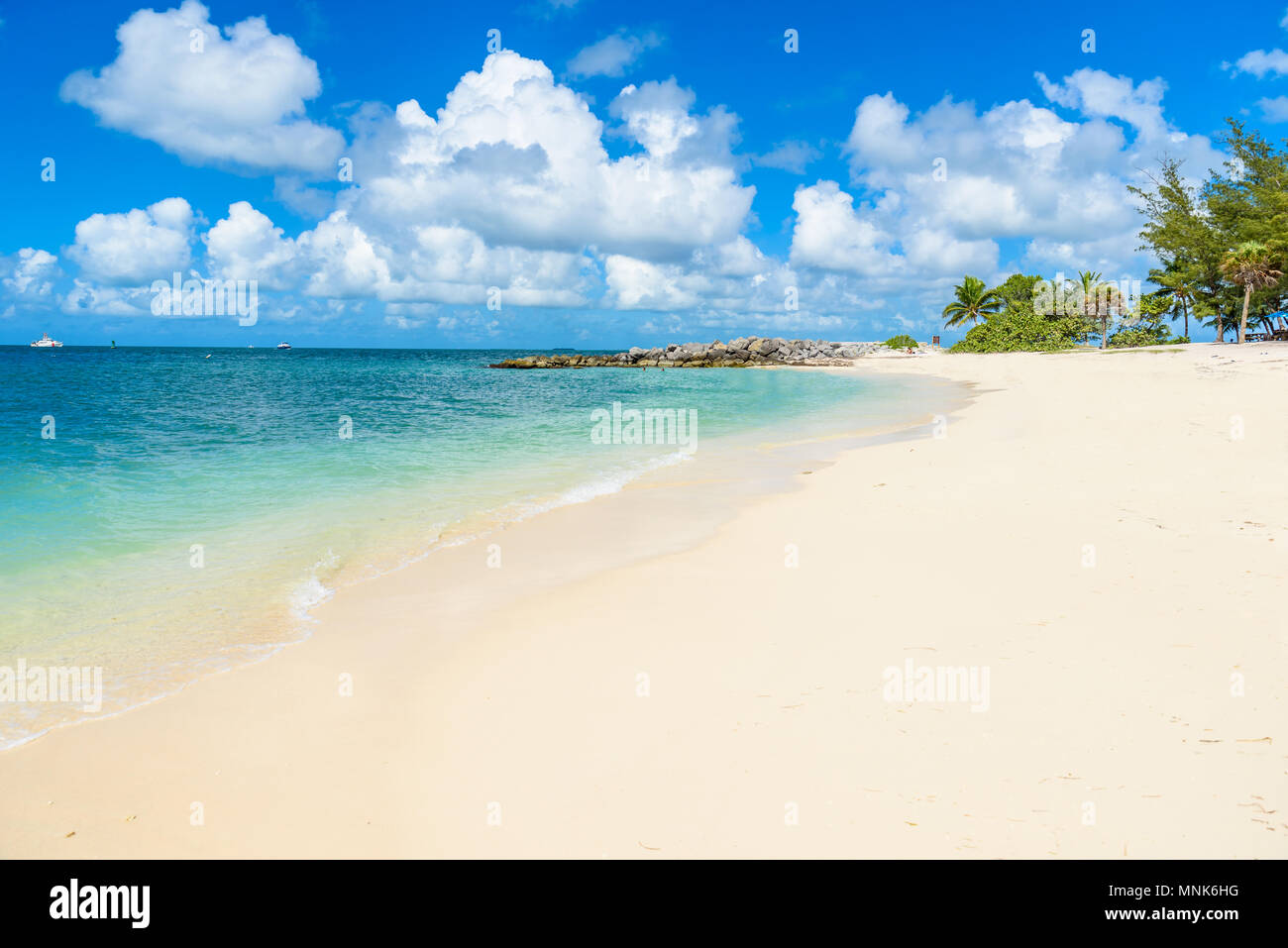 Paradise beach at Fort Zachary Taylor Park, Key West. State Park in Florida, USA Stock Photo Alamy