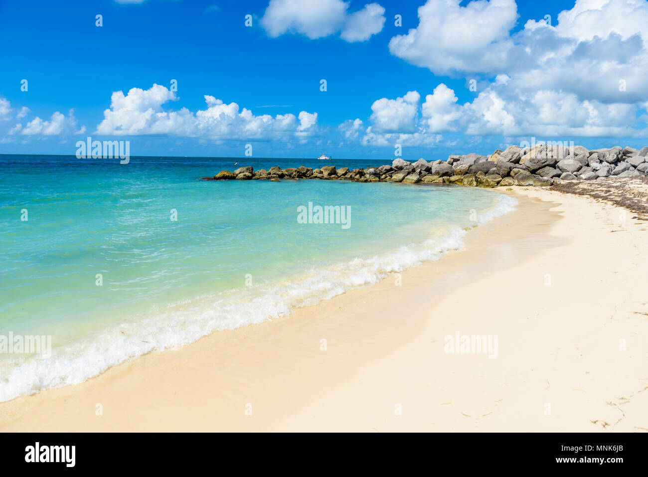 Paradise beach at Fort Zachary Taylor Park, Key West. State Park in Florida, USA Stock Photo Alamy