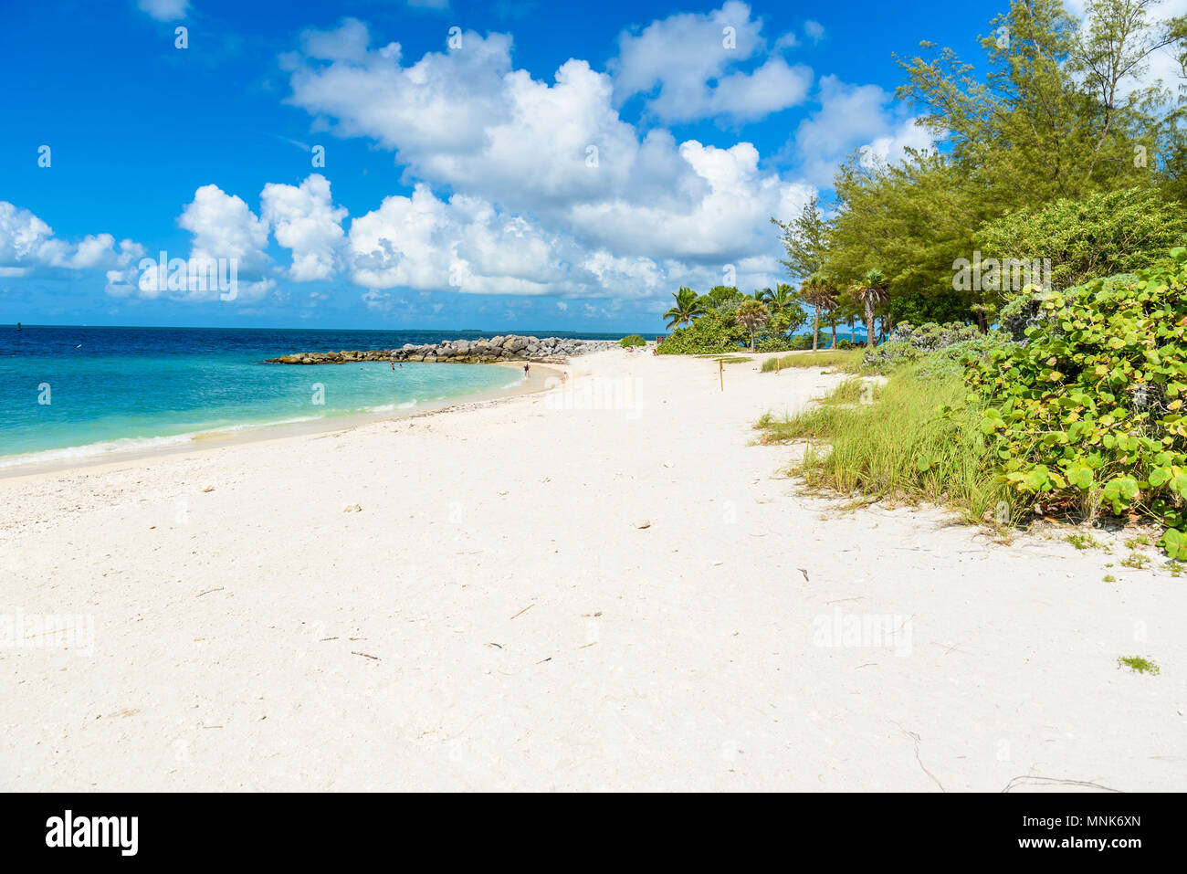 Paradise beach at Fort Zachary Taylor Park, Key West. State Park in Florida, USA Stock Photo Alamy