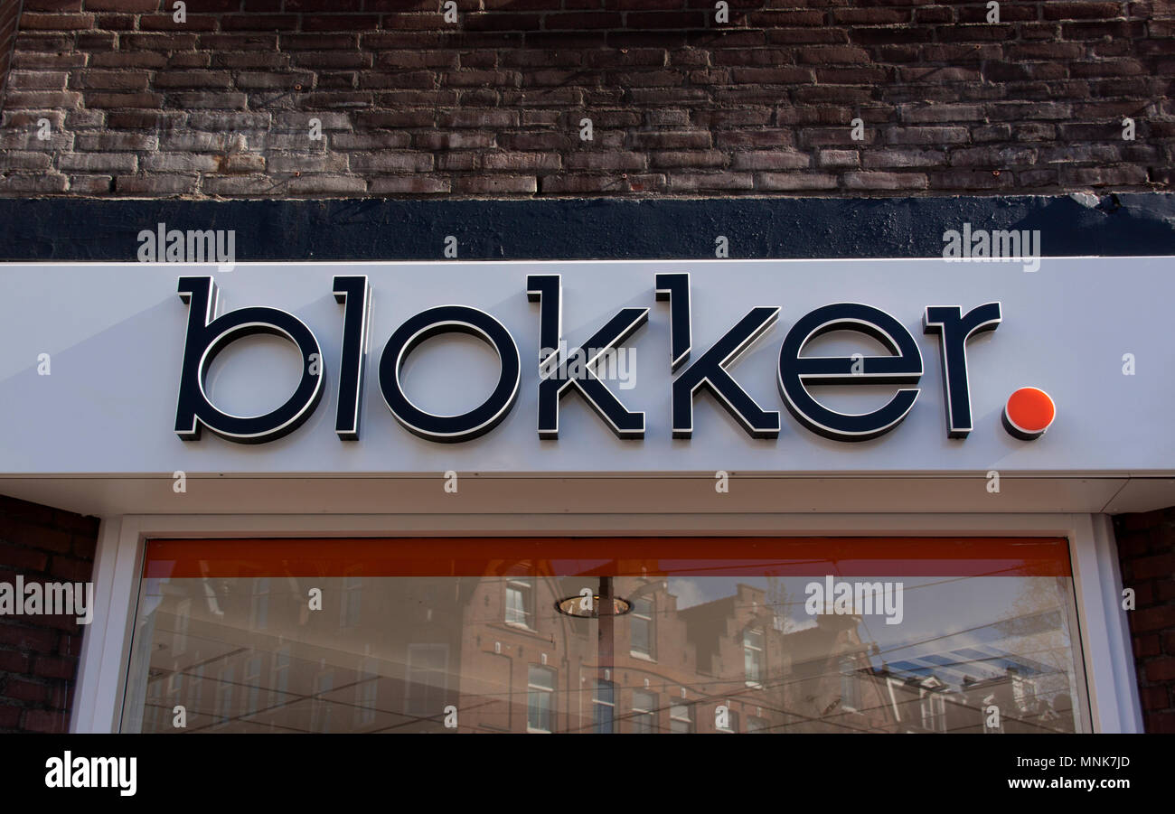 Amsterdam, Netherlands-april 17, 2016: Blokker is a Dutch chain of shops  selling household appliances. this store is located in Amsterdam Stock  Photo - Alamy