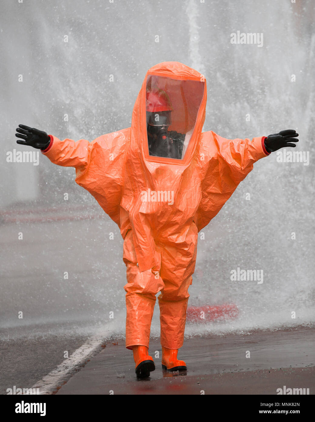 Hazmat Suit Orange High Resolution Stock Photography And Images Alamy - roblox orange hazmat suit