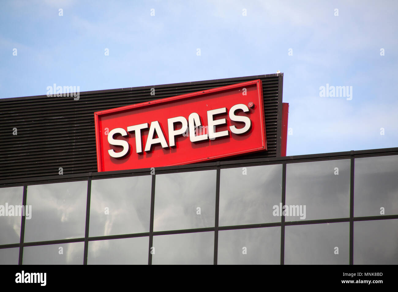 Amsterdam, Netherlandsaugust 14, 2016 letters staples on the wall of