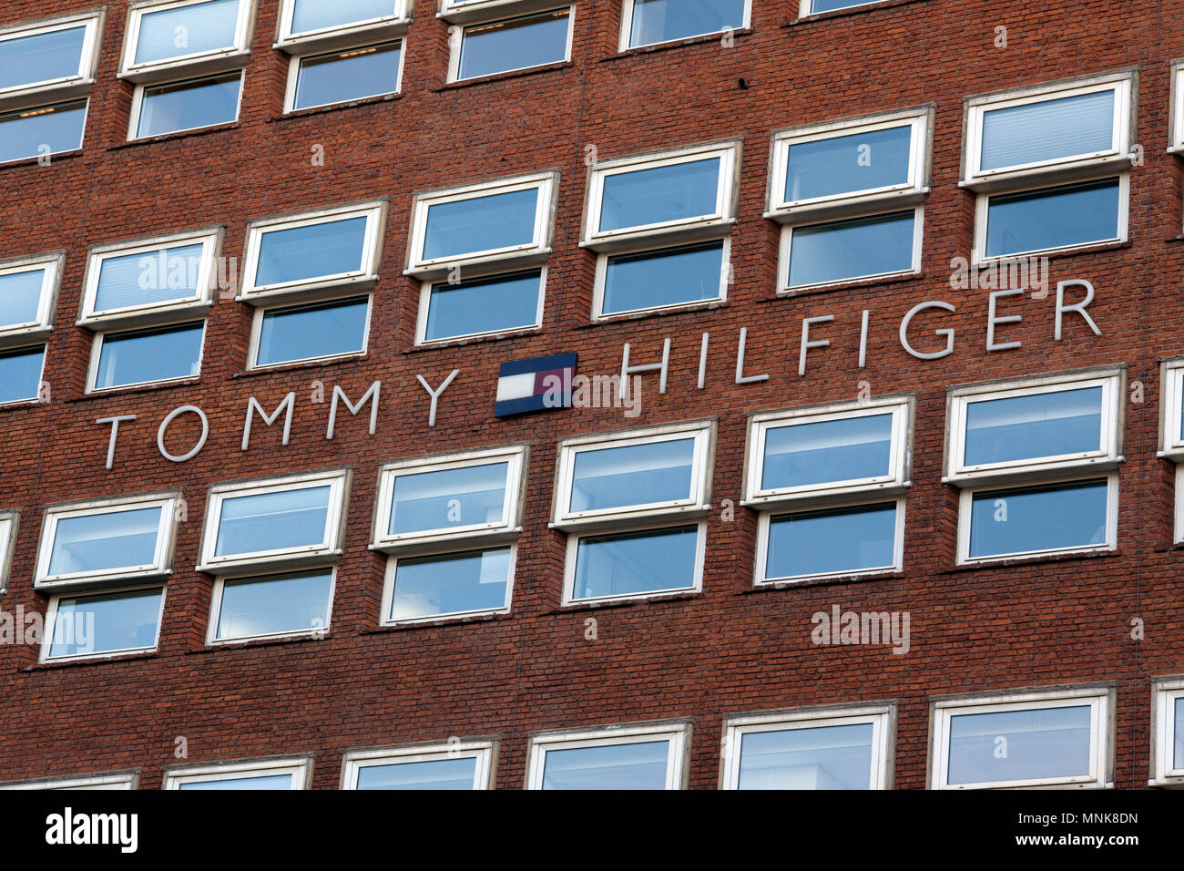 Amsterdam, Netherlands-december 13, 2015: The Tommy Hilfiger Corporation is  a manufacturer of clothing. It produces and sells sporting men's and wome  Stock Photo - Alamy