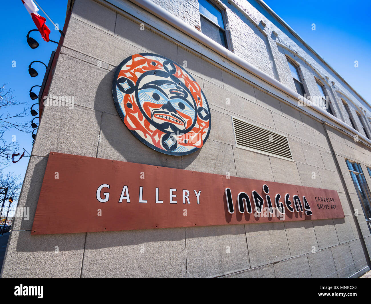 'Gallery Indigena', Stratford, Ontario, Canada. Stock Photo