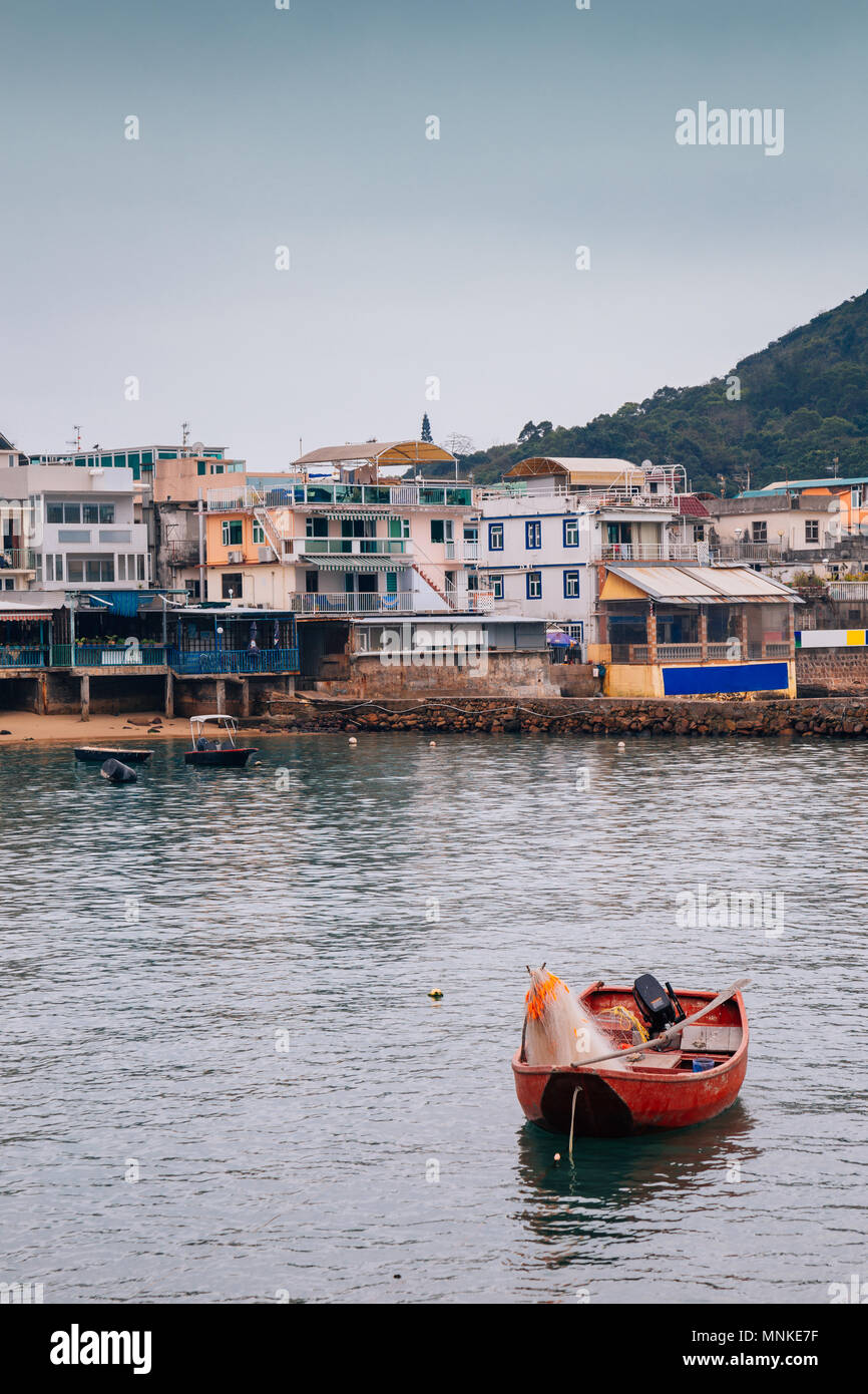 Seaside village Lamma island in Hong Kong Stock Photo Alamy