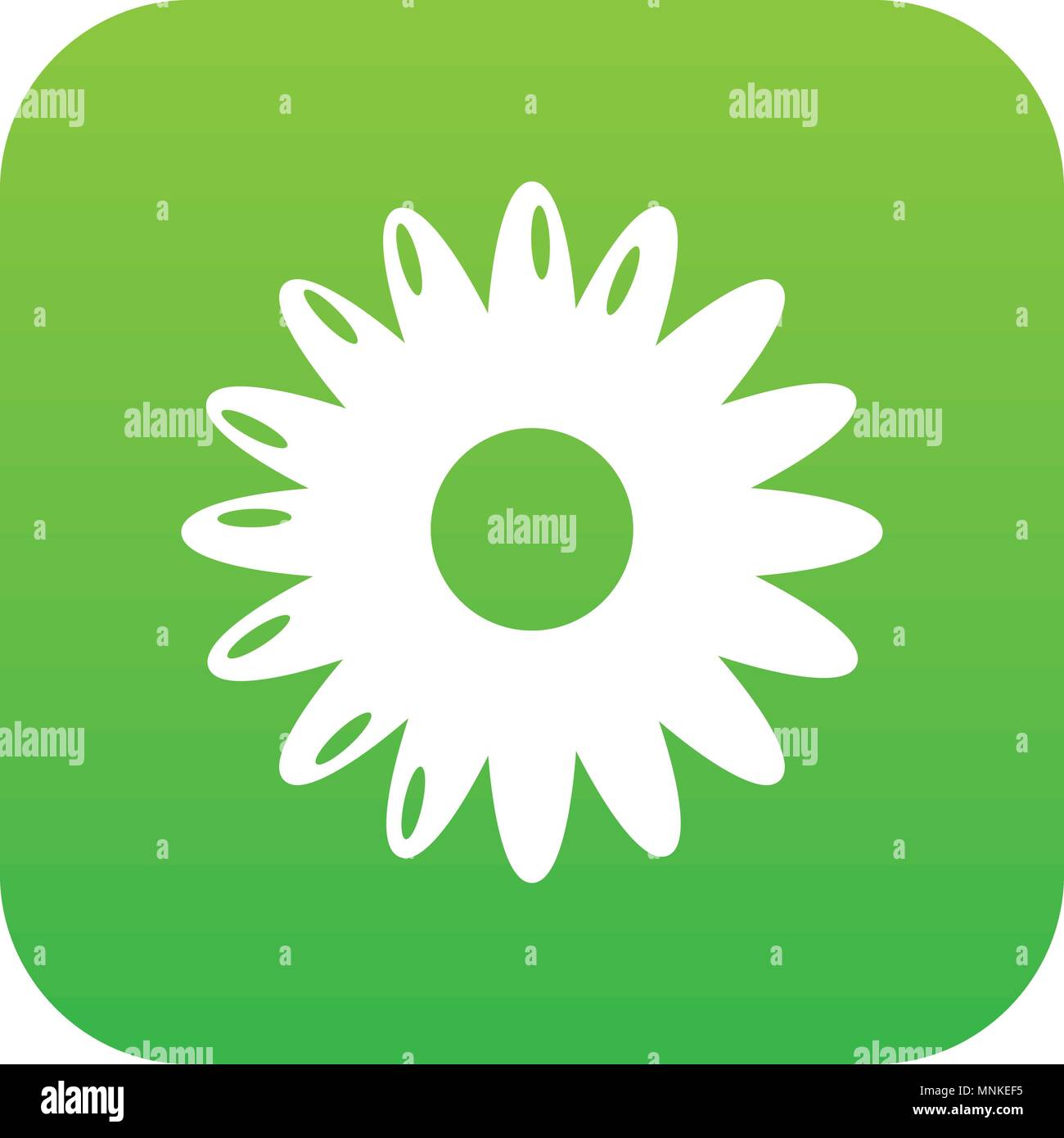 Honey flower icon green vector Stock Vector Image & Art - Alamy